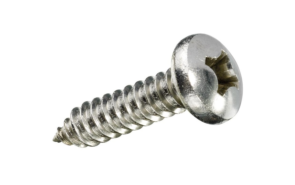 FTM Vis à tôle Tête bombée 5.5 x 16 mm Acier inoxydable, 6 pièces