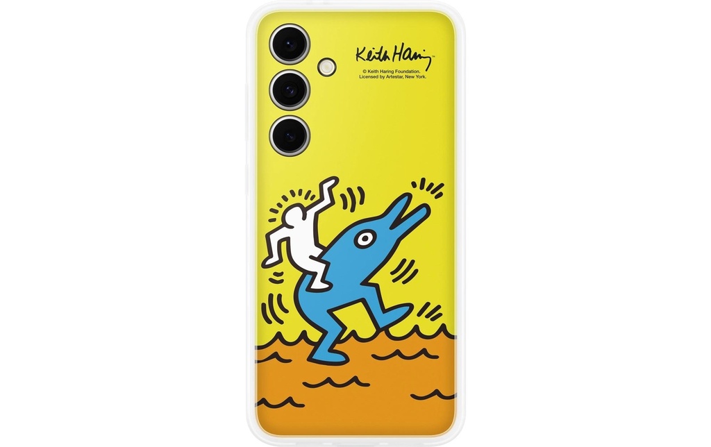 Samsung Coque arrière Flipsuit Case Galaxy S24 FE Jaune