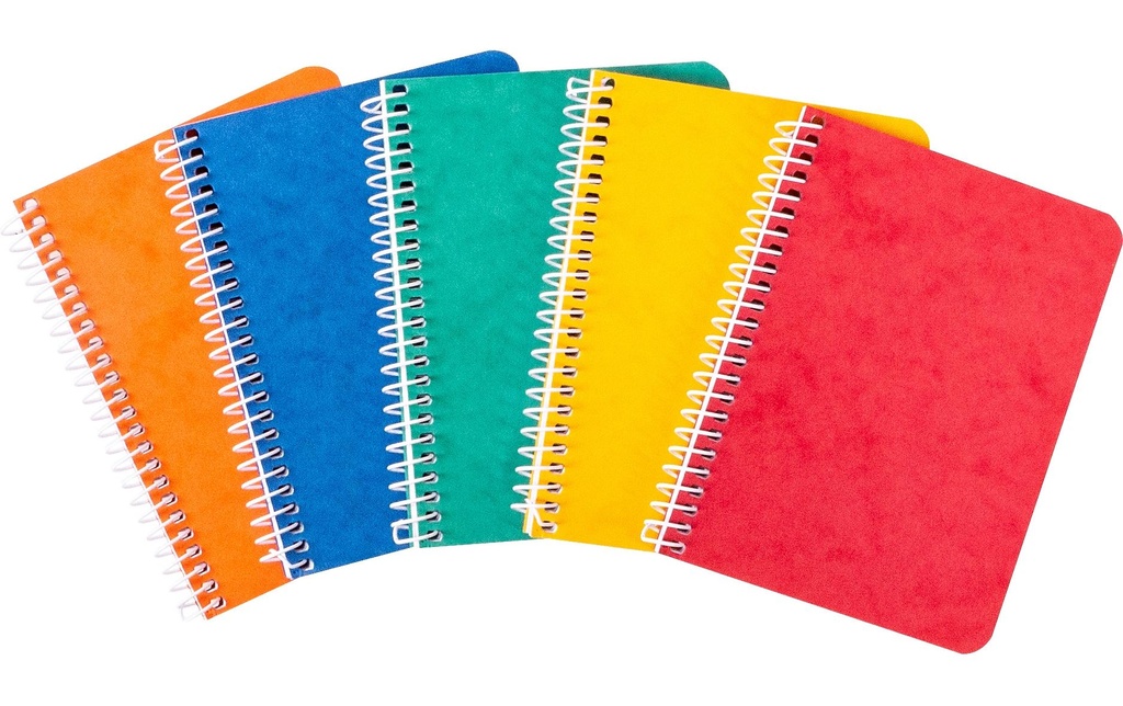 novooo. Bloc-notes 9.1×12.1 cm, quadrillé 4 mm 70g assorti