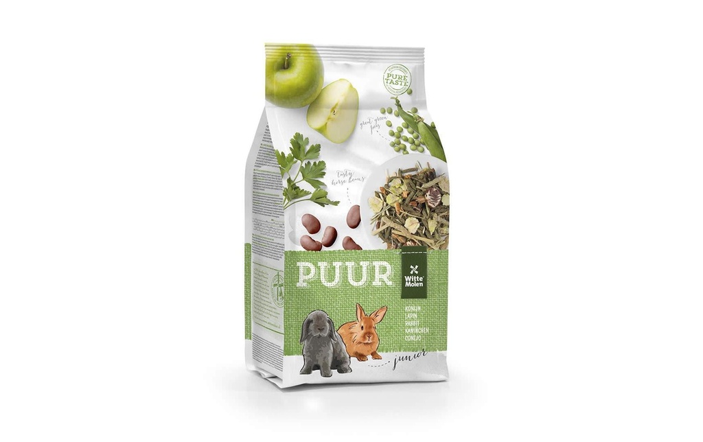 Witte Molen Nourriture de base Puur Muesli gourmet pour jeunes lapins, 600 g