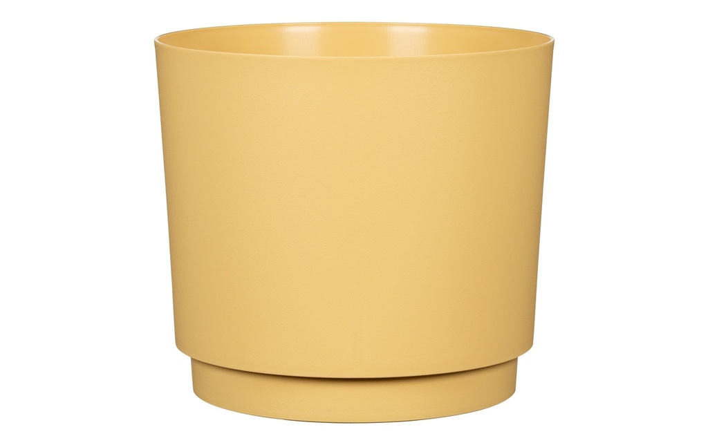 scheurich Pot de fleur Plano Matt Yellow, 21 cm