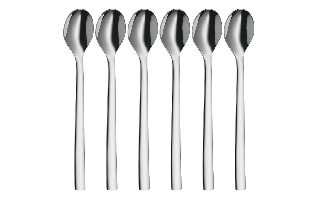 WMF Cuillère à latte macchiato Nuova 6 Pièce/s, Argenté