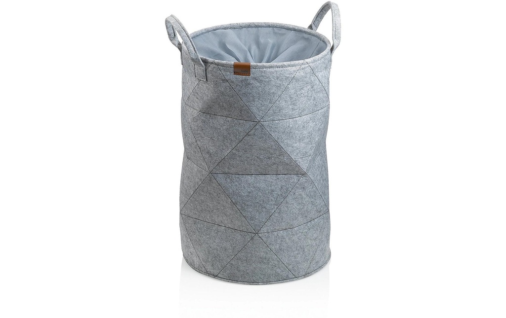 Kela Corbeille à linge Fay 42 l, Gris clair