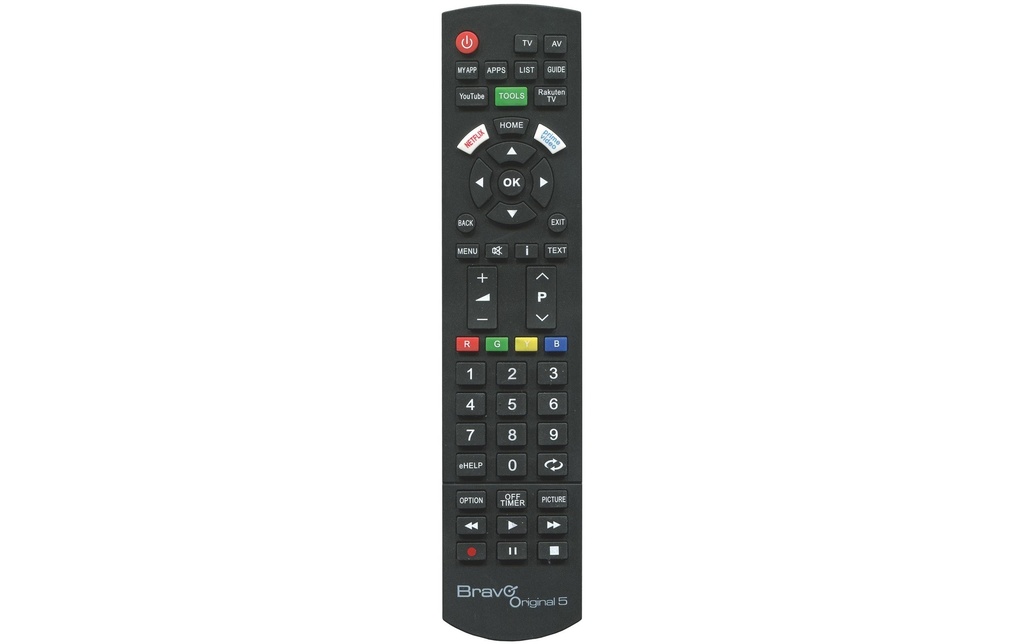 BRAVO Télécommandes de rechange Bravo ORIGINAL 5 Panasonic