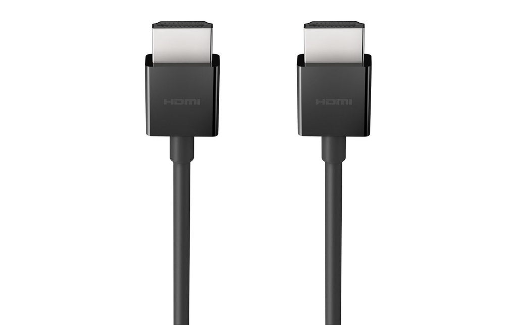Belkin Câble HDMI – HDMI 2 mètres - 4K Ultra-Haute Vitesse HDMI 2.1