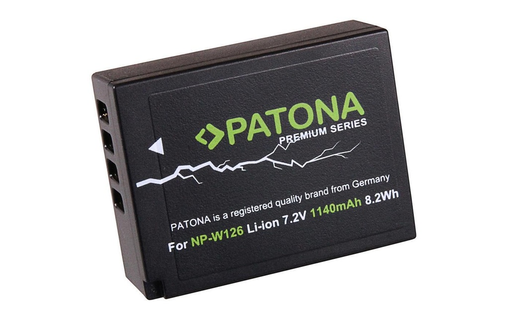 Patona Batterie pour Appareils photo numérique Premium NP-W126