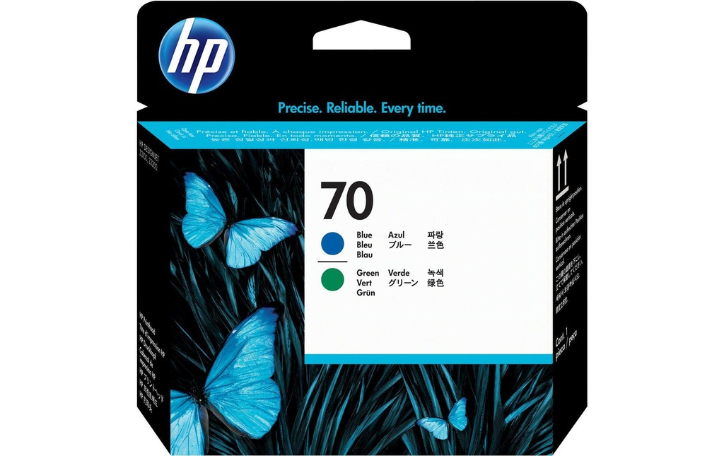 HP HP tête d'impres.70 blue/green