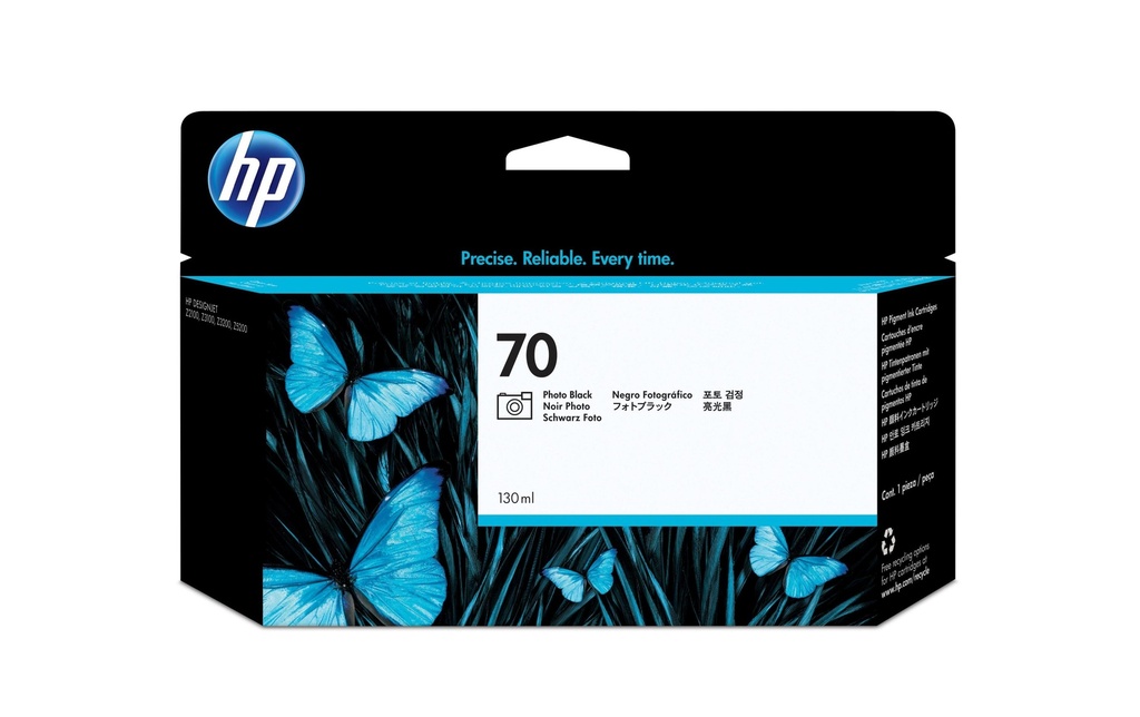 HP HP cart.d'encre 70 photo black