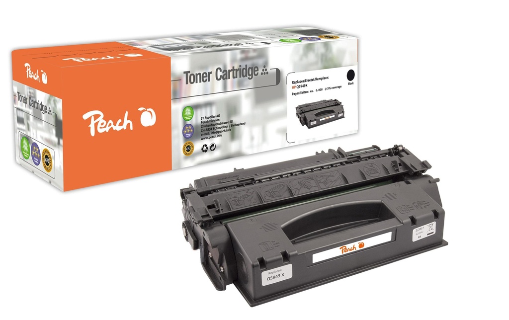 Peach Toner HP Nr. 49X (Q5949X) noir