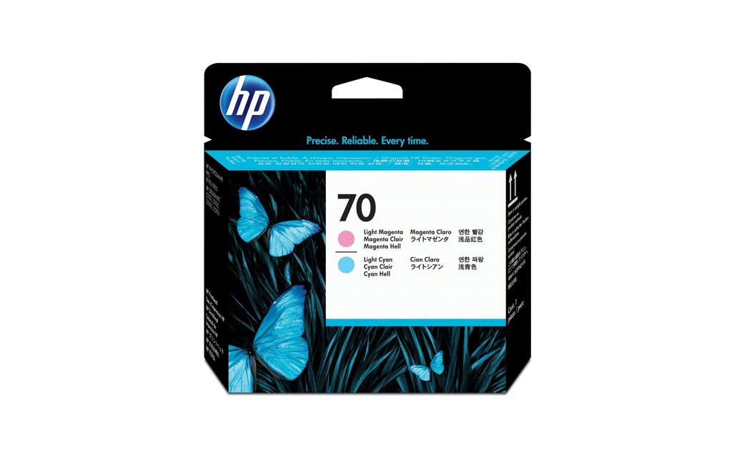 HP HP tête d'impr.70 light cy/mag