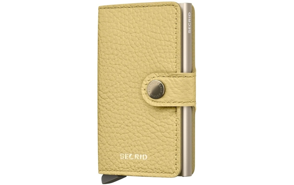 SECRID Portefeuille Mini portefeuille Pebble Butter Jaune