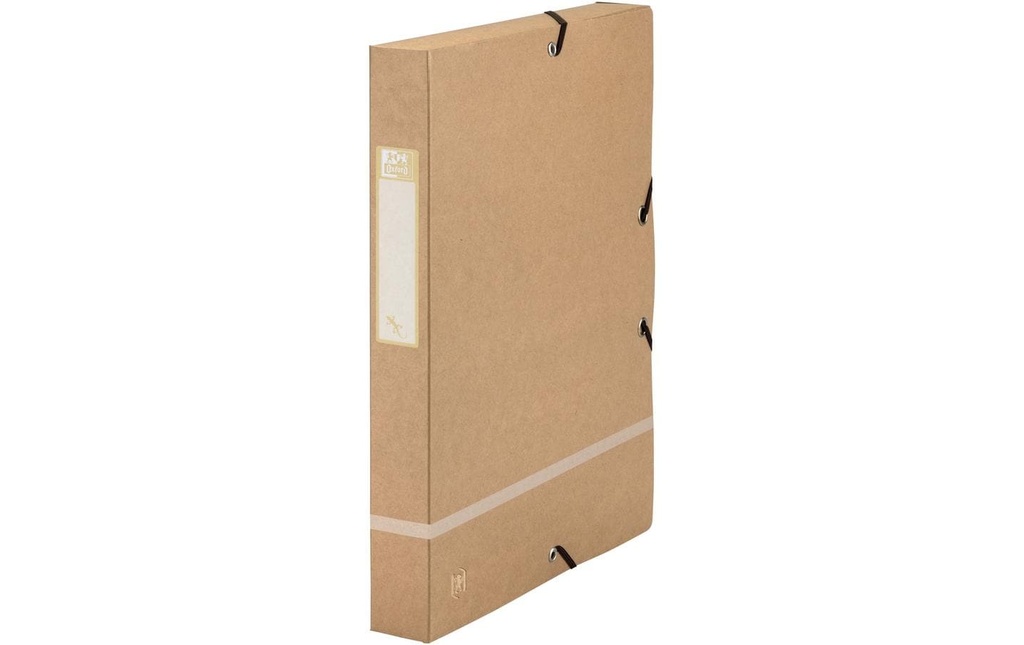 Oxford Dossier Boîte de collecte A4, beige