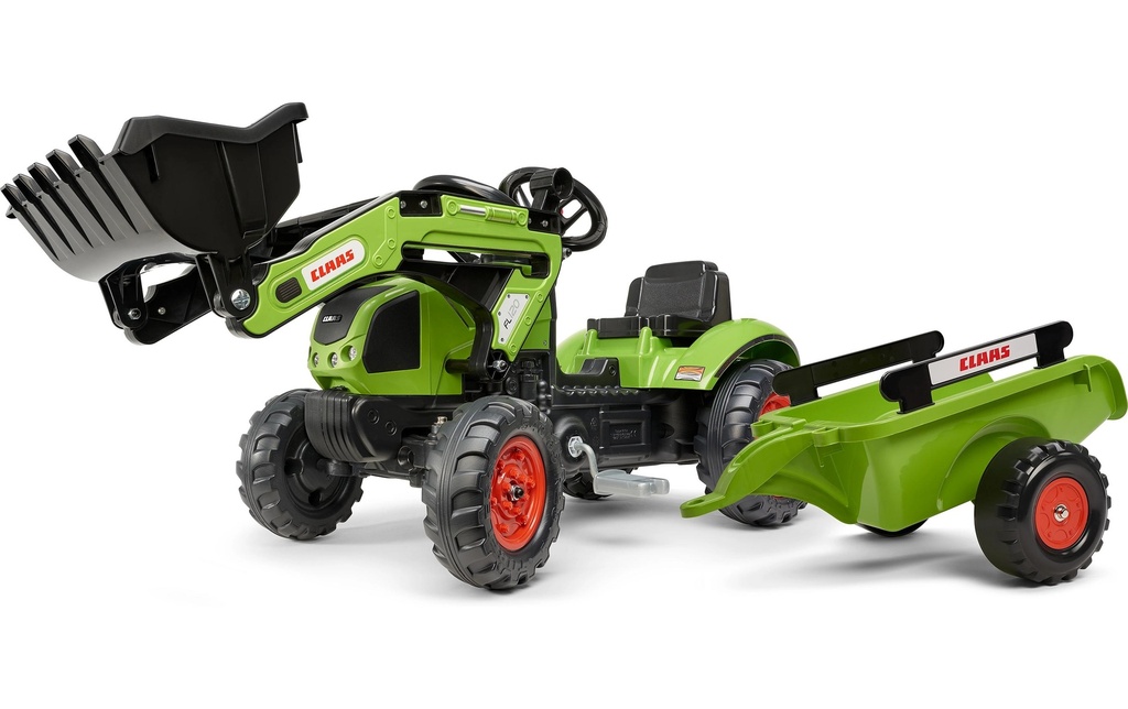 Falk Tracteur Claas + remorque M