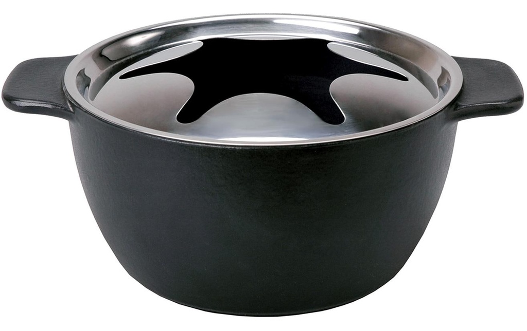 Kisag Caquelon à fondue Allround Noir