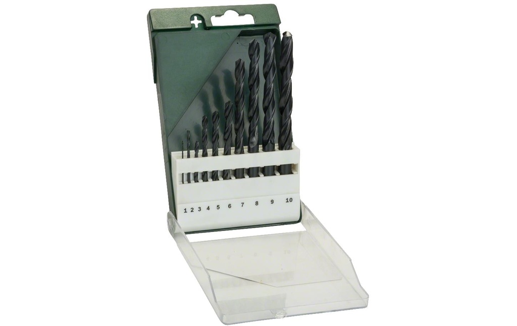 Bosch Kits de forets à métaux HSS-R 10 pièces