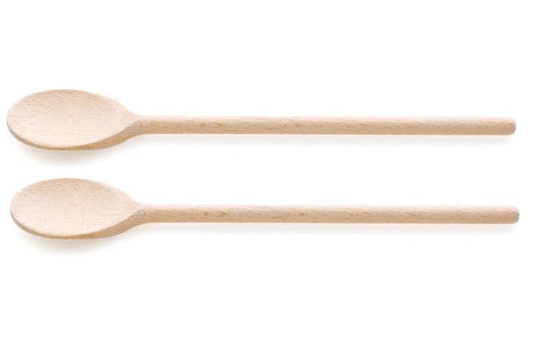 Kela Grande cuillère Maribor 30 cm, 2 pièces, Brun clair