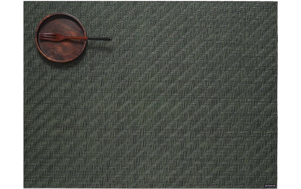 Chilewich Set de table Queue de renard Thym, 36 x 48 cm