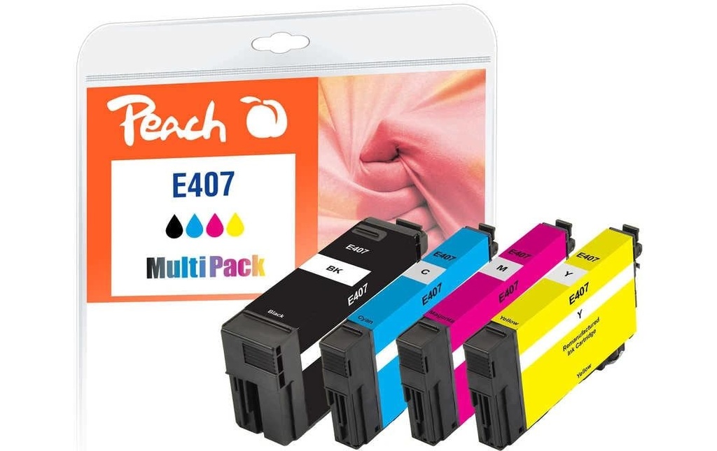 Peach Encre Epson No. 407 MP BK/C/M/Y