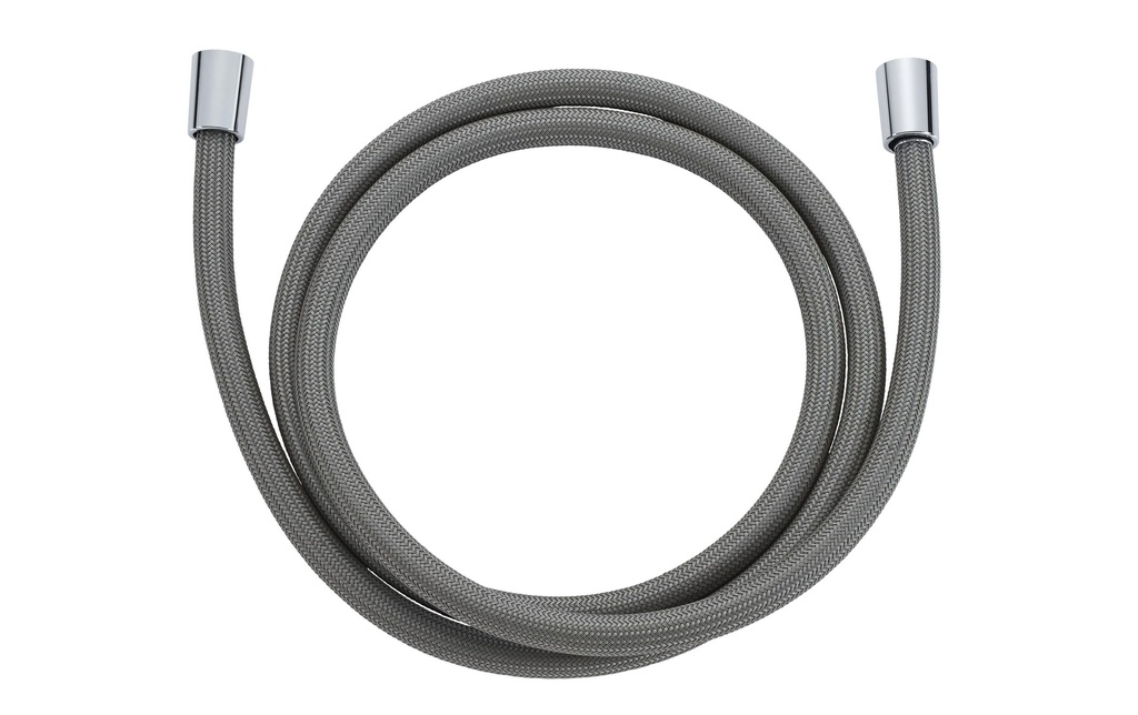 diaqua® Tuyau de douche CHROMALUX Zero, Gris foncé 180 cm