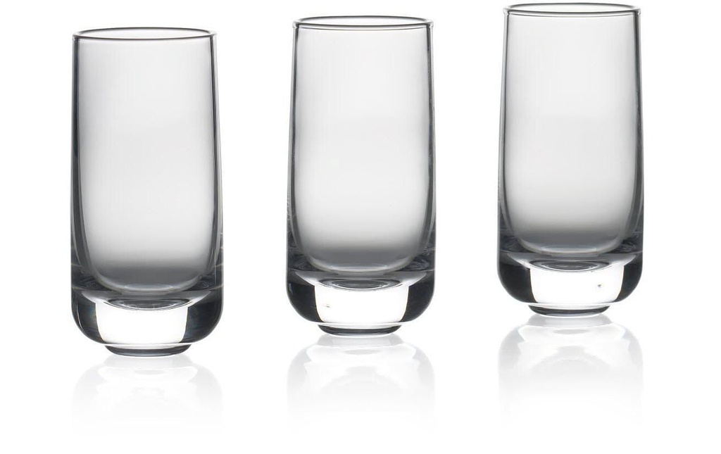 Zone Denmark Verre à schnaps Rocks 90 ml, 3 Pièce/s, Transparent 