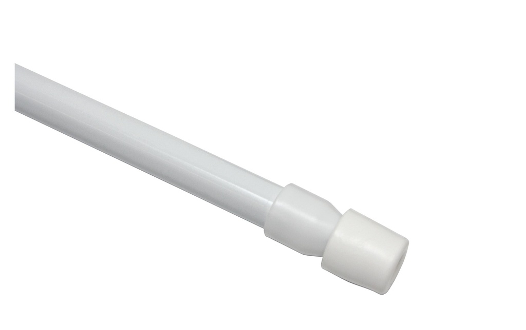 Gardinia Tige de serrage 90-120 cm, Ø 8 mm Blanc, 2 pièces