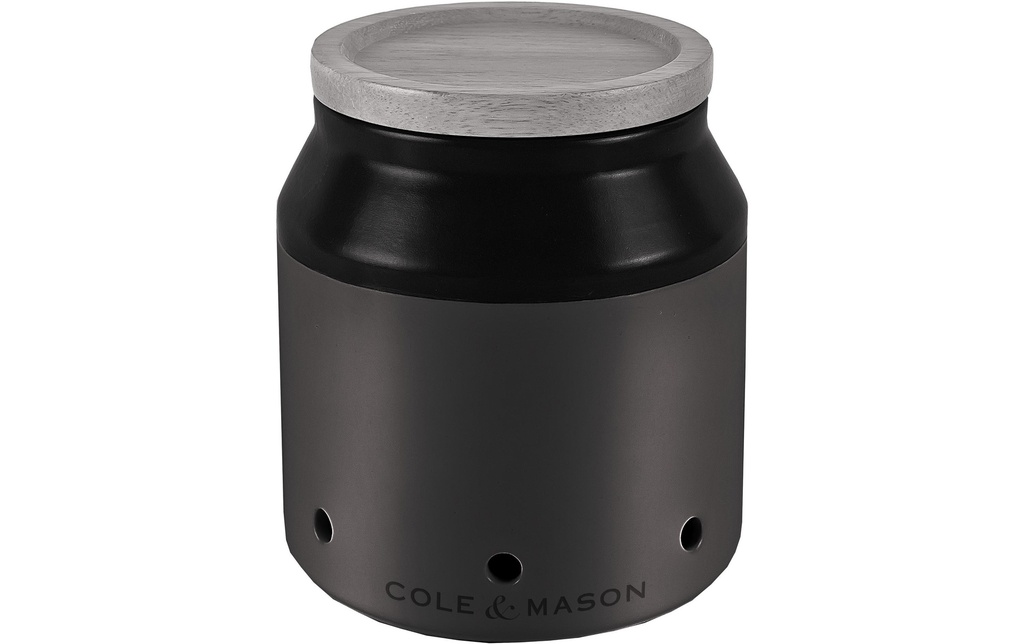 Cole&Mason Récipients à provisions Elmdon 0.86 l, Noir