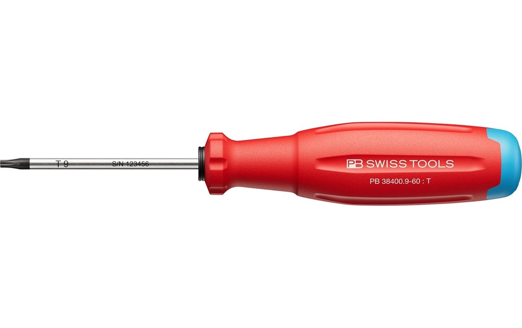 PB Swiss Tools Tournevis SwissGrip Evo PB 38400.9-60 Rouge