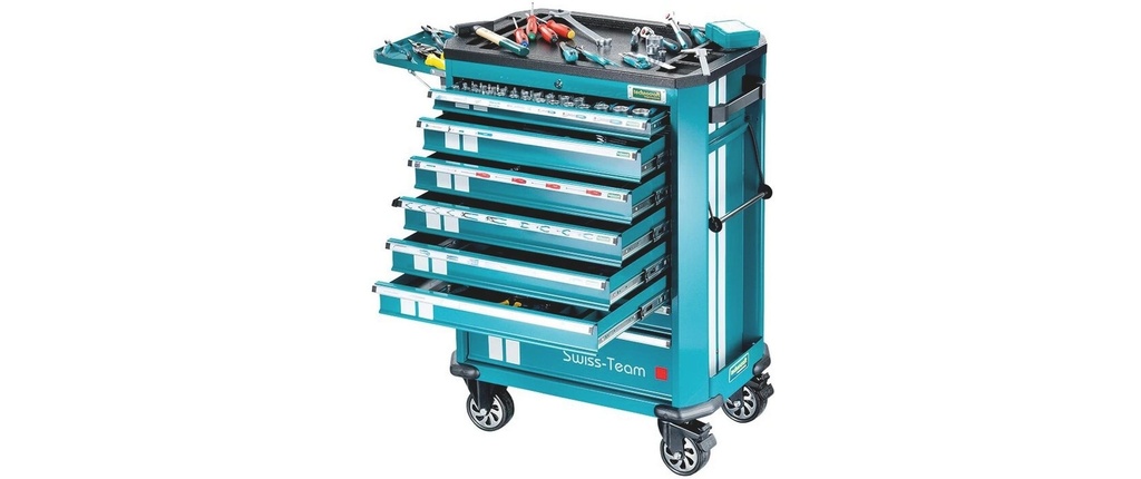 Technocraft Servante d’atelier SWISS TEAM 297 pcs.