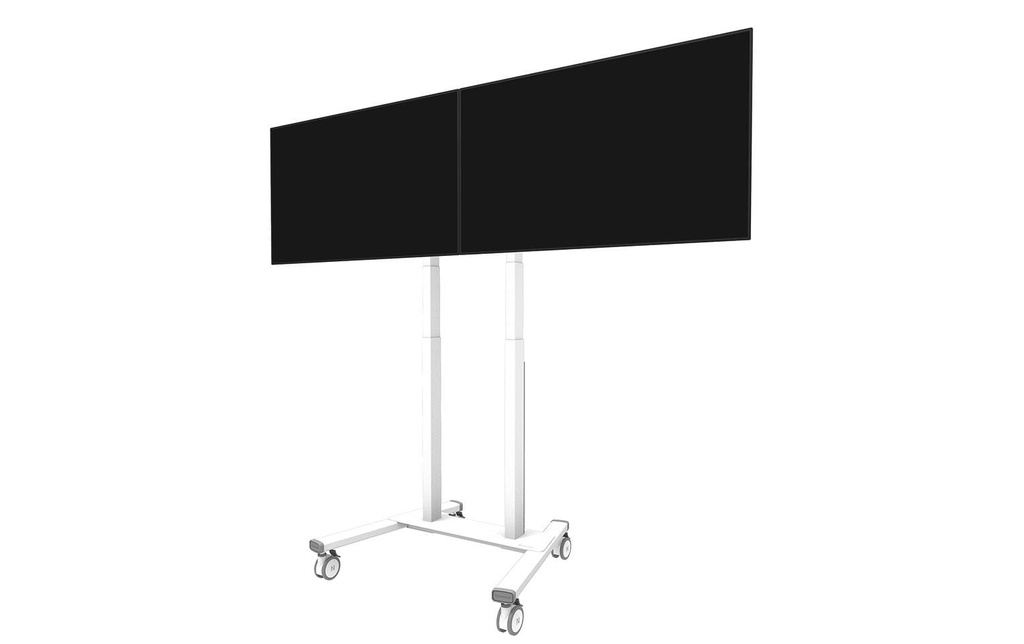 NEOMOUNTS Adaptateur double écran ADM-875WH2, jusqu’à 40 kg – Blanc