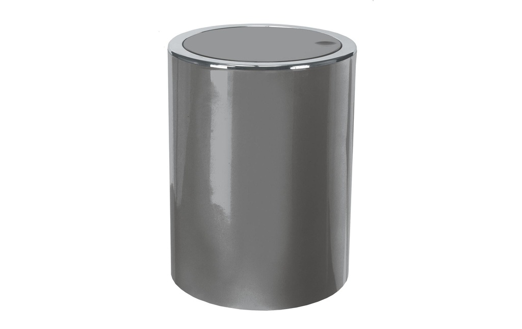 Kleine Wolke Poubelle à bascule Clap 5 l, platine