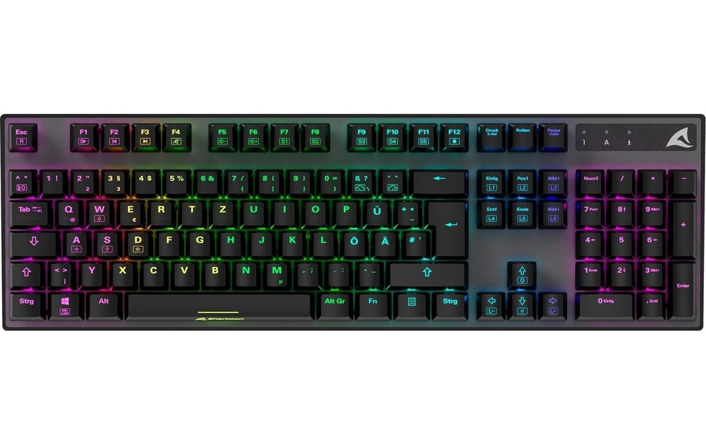 Sharkoon Clavier de gaming SKILLER SGK20 Red