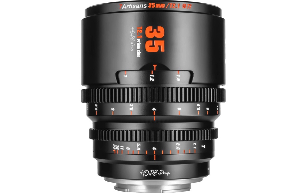 7Artisans Longueur focale fixe 35mm T/2.1 – Fujifilm X-Mount