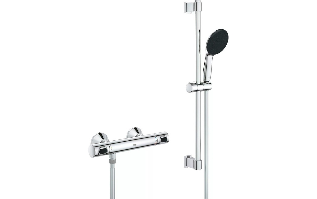 GROHE Mitigeur thermostatique de douche Precision Flow 1/2 600 mm