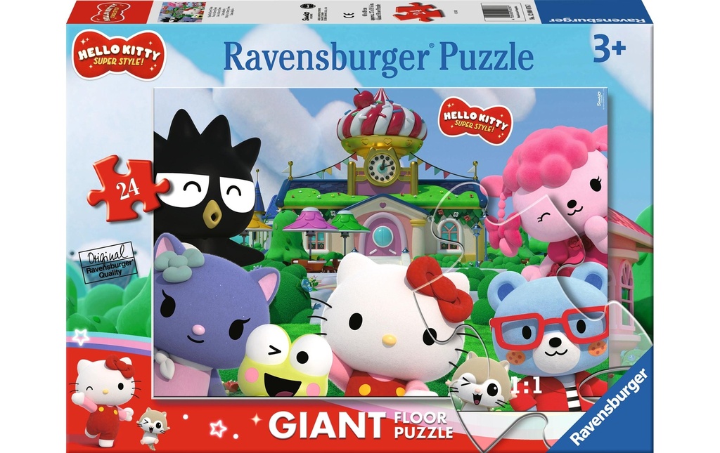 Ravensburger Puzzle de sol Hello Kitty 24 pièces
