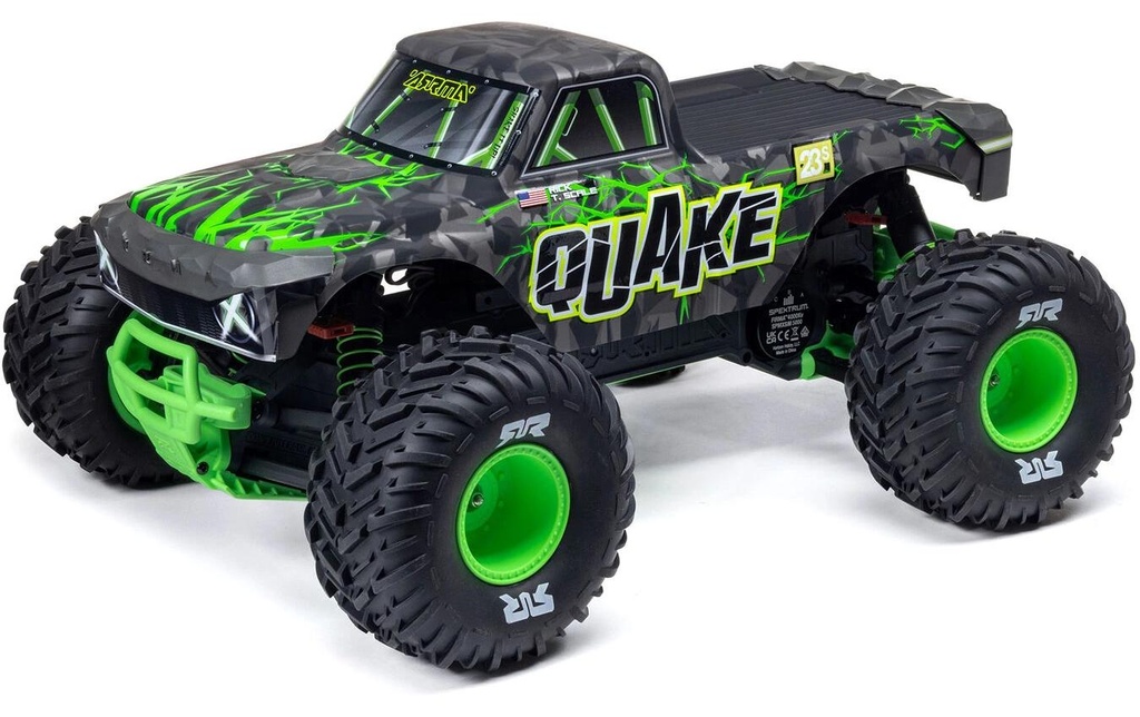 Arrma Monster Truck QUAKE 223S DSC ARTR 1:10 - Vert