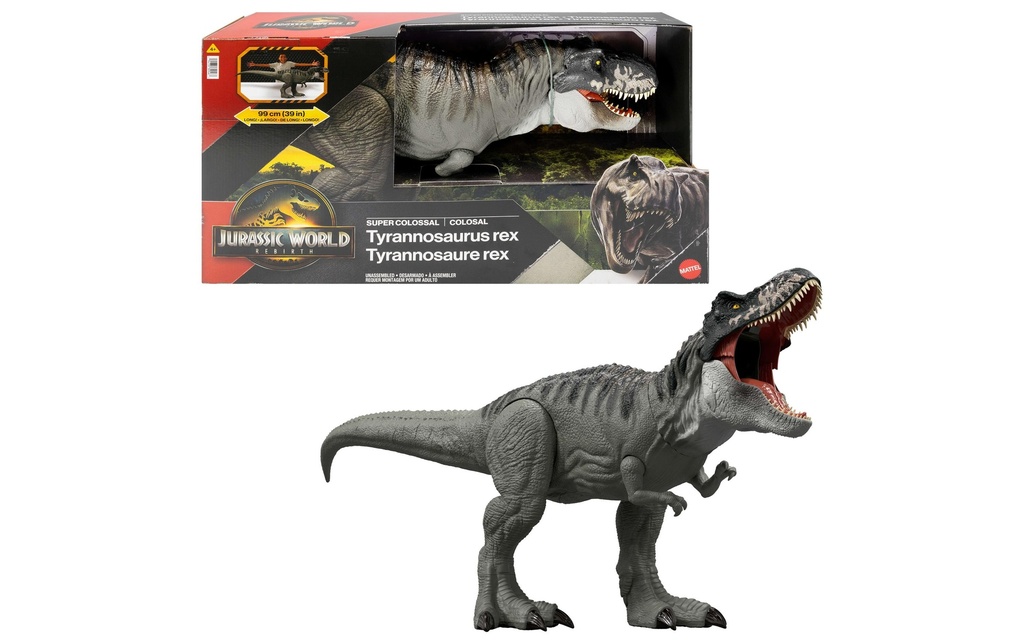 Mattel Jurassic World Dino géant T-Rex 99 cm