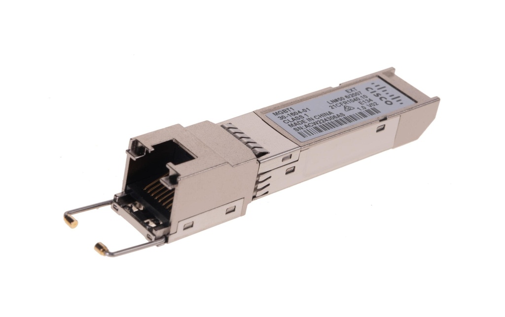 Cisco Module SFP MGBT1 1G RJ-45 cuivre
