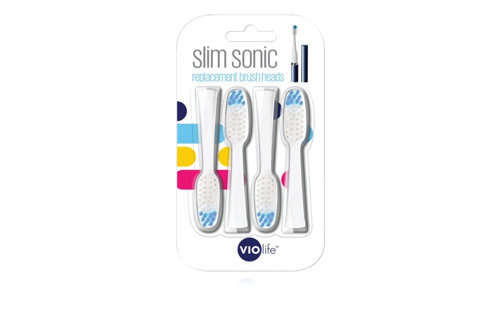 Smile4Life Tête de brosse à dents slim sonic 4 Pièce/s