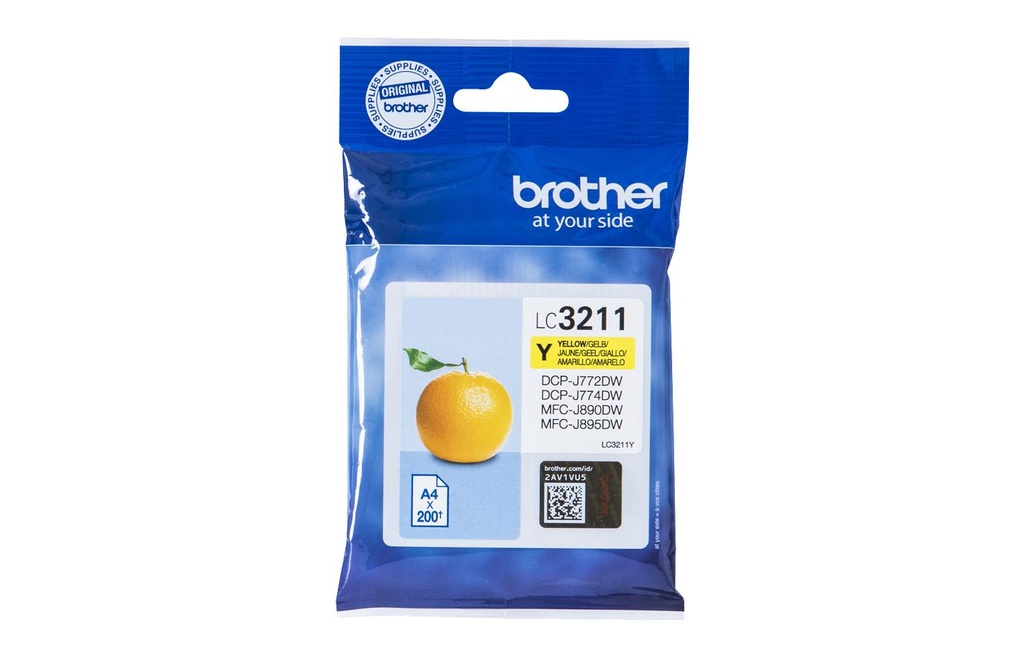 BROTHER Brother cart.encre LC-3211 yel