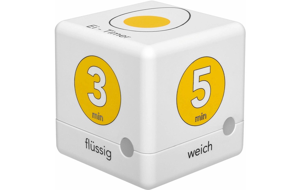 TFA Dostmann Minuteur de cuisine Cube Jaune
