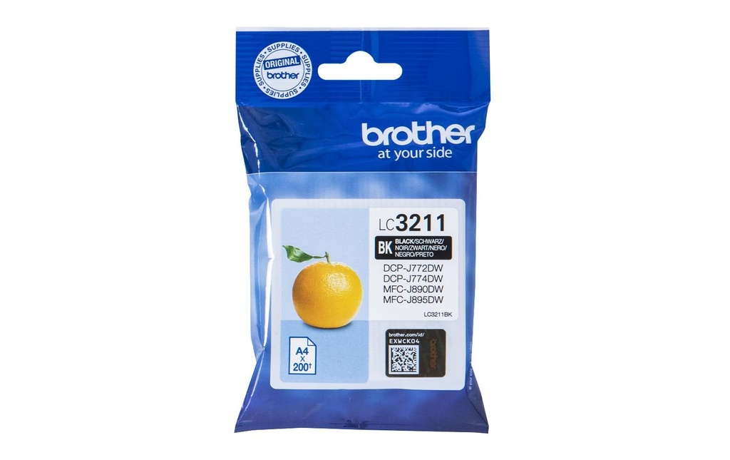 BROTHER Brother cart.encre LC-3211 bk