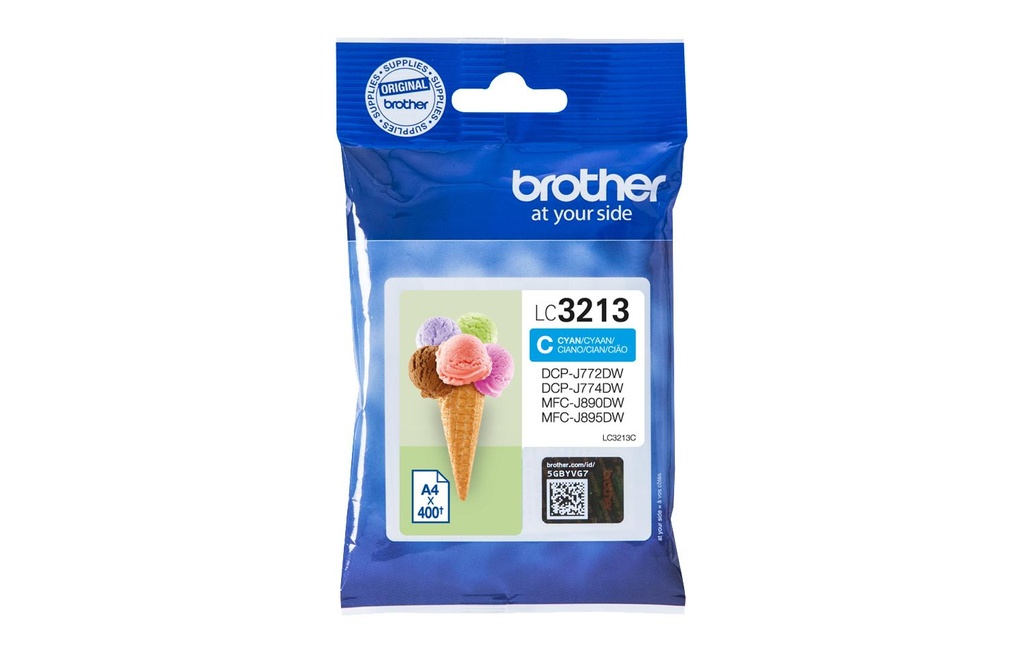 BROTHER Brother cart.encre LC-3213 cy