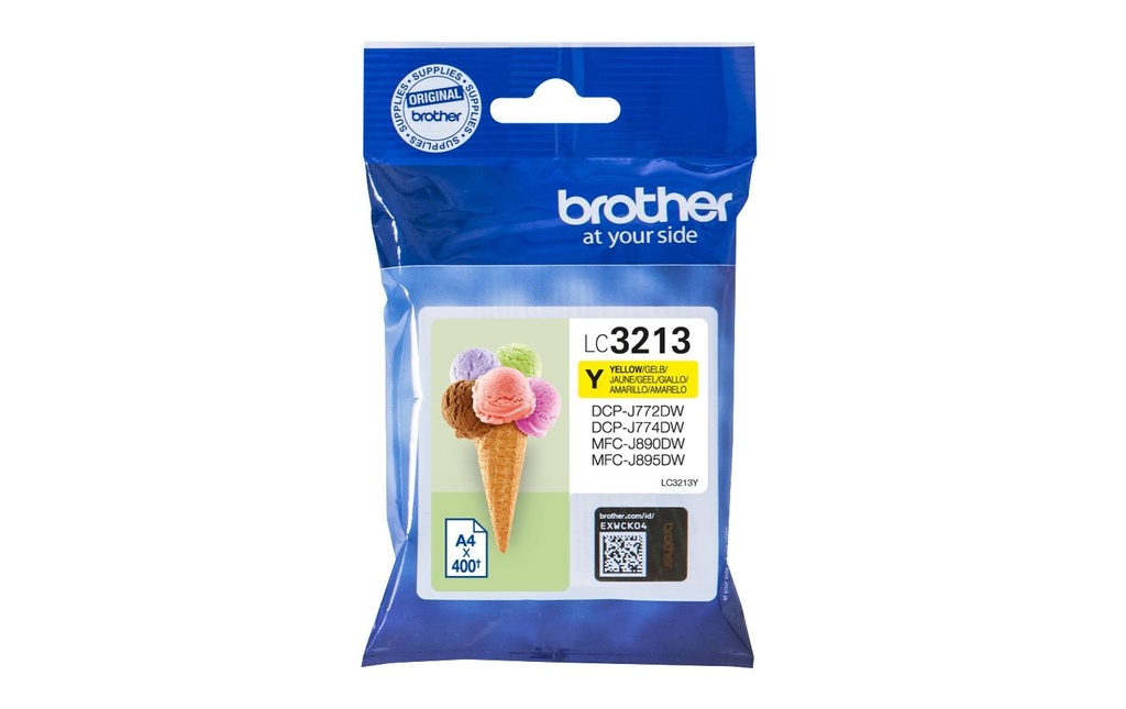 BROTHER Brother cart.encre LC-3213 yel