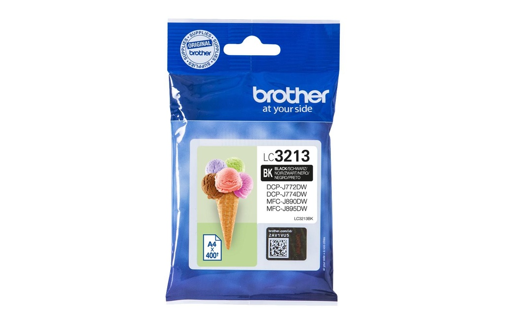 [770321309] BROTHER Brother cart.encre LC-3213 bk
