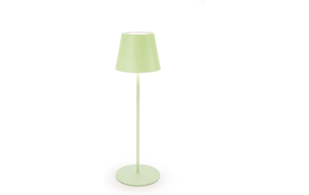 STT Lampe de table Motion USB Luna, 23 LEDs, Ø 12x38cm, Light Mint