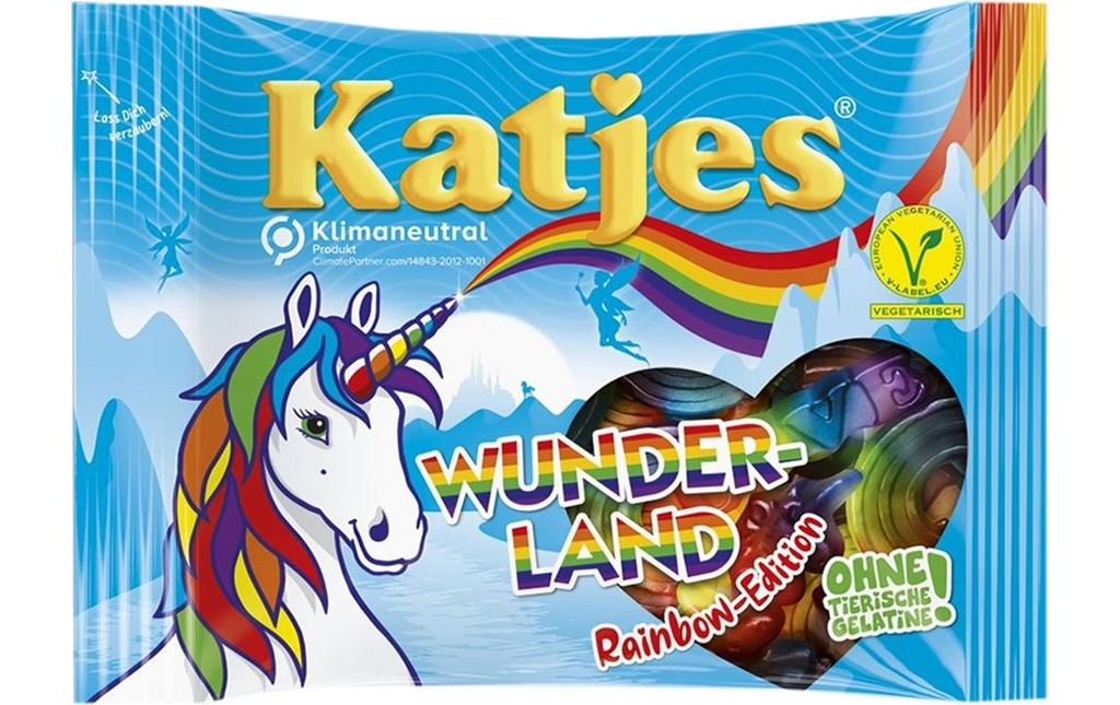 Katjes Bonbons Wunderland Rainbow Edition 210 g