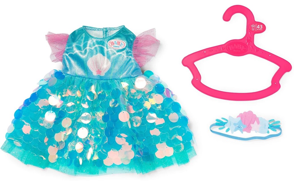 Baby Born Vêtements pour poupées Tenue de sirène 43 cm