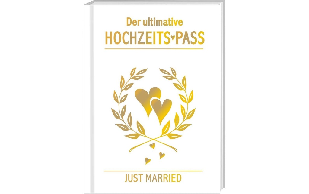 Trendcompany Livre cadeau Passeport pour le mariage