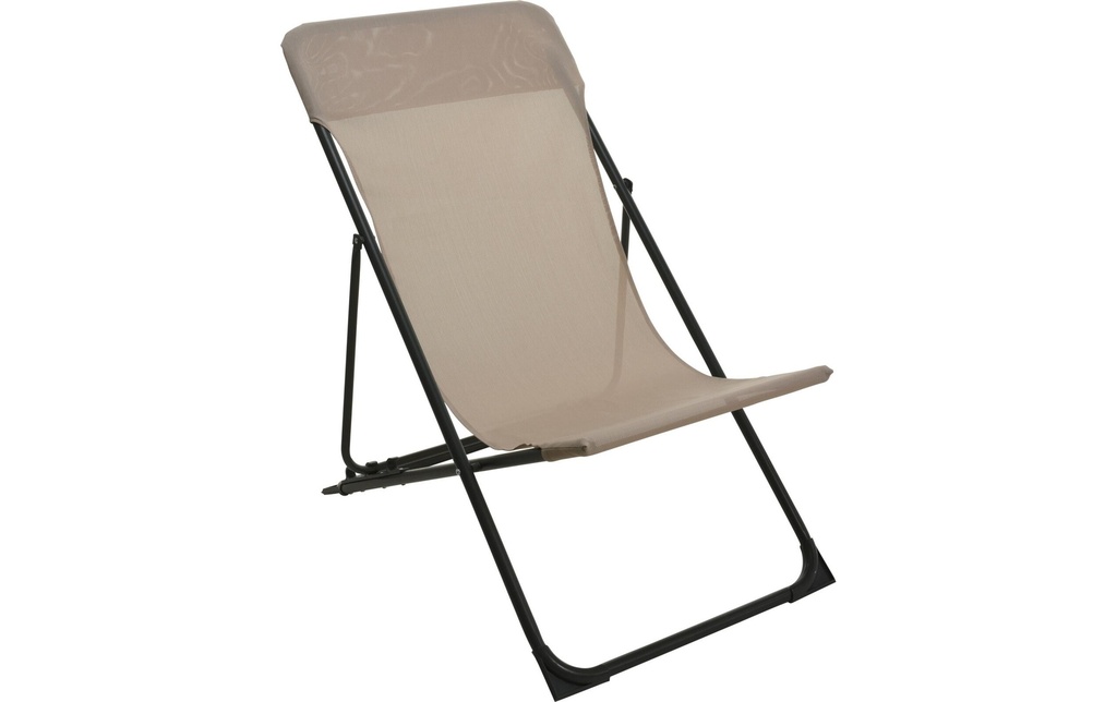 FTM Chaise de camping Beige