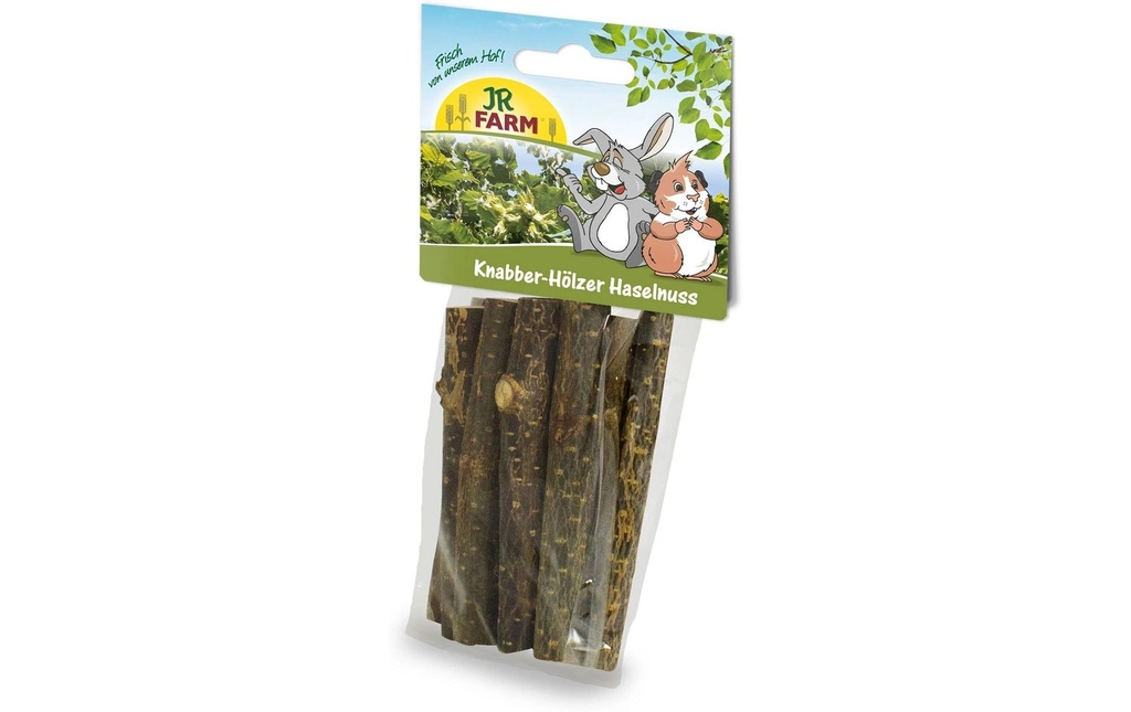 JR Farm Bois à grignoter Noisette 10 pièces, 40 g